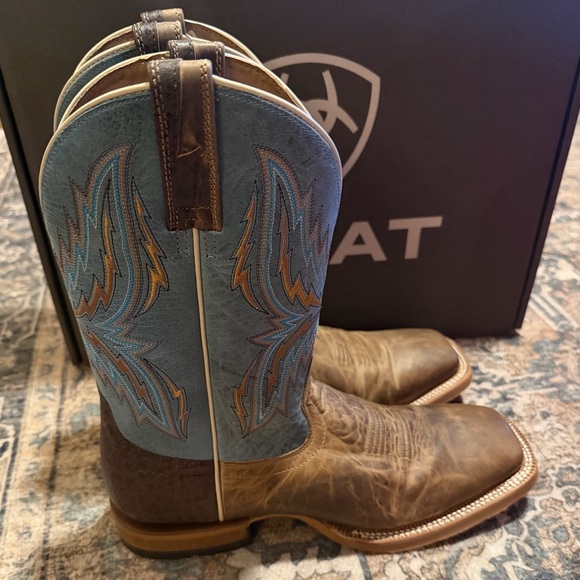 ARIAT MEN'S ARENA REBOUND WESTERN BOOTS SIZE 10 D-MED - Picture 3 of 8